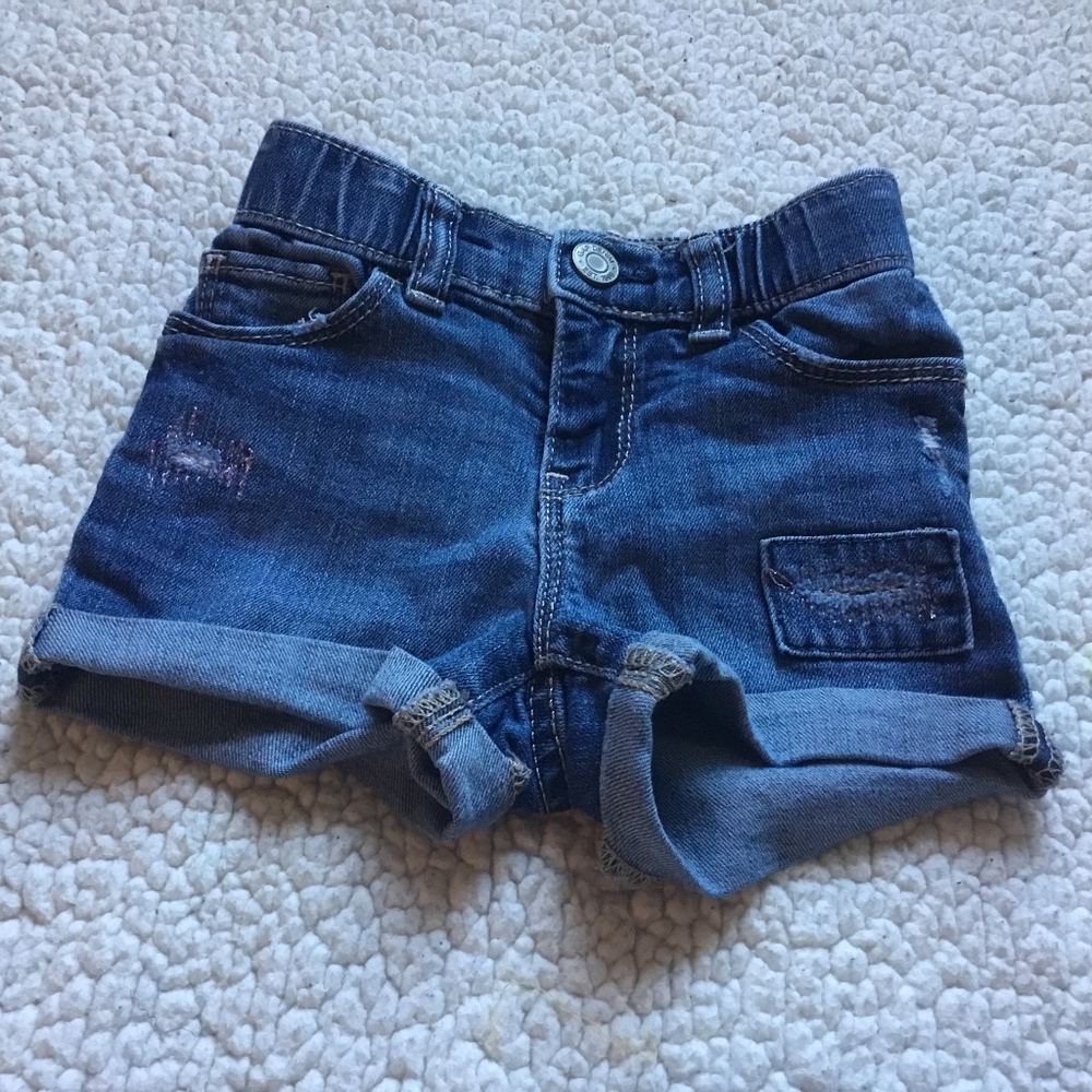 Toddler Patch Shortie Shorts from Baby Gap